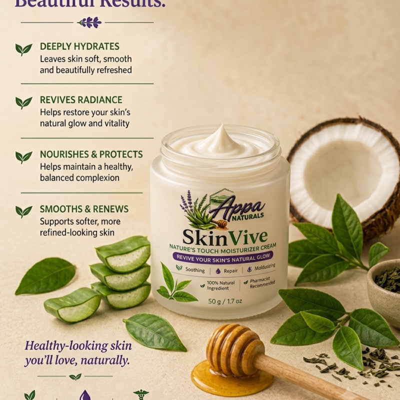 SkinVive – Nature’s Touch Moisturizer Cream