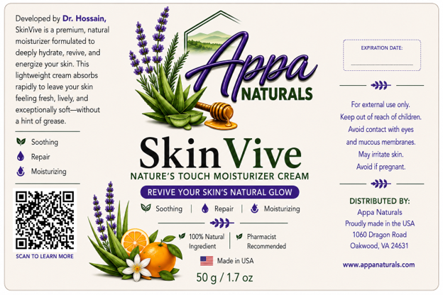 SkinVive – Nature’s Touch Moisturizer Cream
